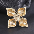 BROOCH ~ Green & Yellow Brooch ~ Gold Tone ~ Jewelry, Holidays, Great Gift Idea, Pin