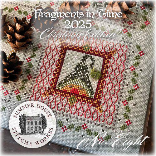 SUMMER HOUSE STITCHE Workes "Fragments in Time 2025 Christmas Edition No. 8 ~ Merry The Mischievous"  Cross Stitch Pattern  Pattern Only