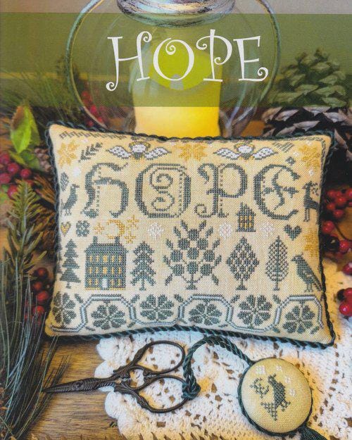 LILA'S STUDIO "Hope"  Counted Cross Stitch Pattern  Chart, Pattern Only