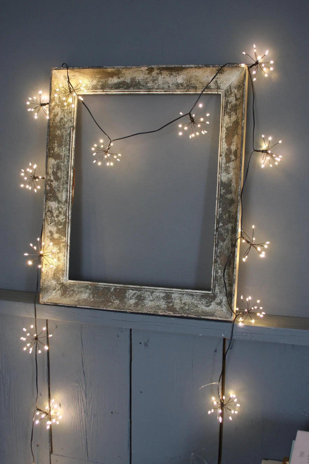 LUMINA OF LONDON ~ Starburst Chain Lights ~ Indoor/Outdoor ~ 150 Led Fairy String Lights ~ Battery Operated ~ 8 Ft ~ New for 2026