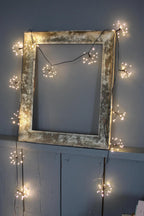 LUMINA OF LONDON ~ Starburst Chain Lights ~ Indoor/Outdoor ~ 150 Led Fairy String Lights ~ Battery Operated ~ 8 Ft ~ New for 2026