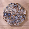 Sia Agate Tray ~ Functional Work of Art ~ Smooth Edges and Flawless Finish ~ 17" Diameter ~ Beautiful ~ Home Decor ~ New for 2026