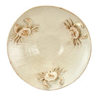 Hand-Made Ceramic Crab Bowl Platter ~ Artisan Thai Pottery ~ 19" wide, 6" deep ~ Beautiful Hand Sculpted ~ Home Decor ~ KV159C