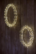 LUMINA OF LONDON ~ Starburst Wreath ~ 270 Warm White Lights ~ Hanging Light Ornament ~ 13.8" Diameter ~ Holiday Decor SBW270W ~ New for 2026