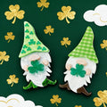 KINGSLAND NEEDLE MINDER ~ St. Patrick's Day Gnome, Acrylic Needle Minder, Needle Dock, Multi-Dimensional, Neodymium Magnet, Needleminder