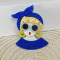 KINGSLAND NEEDLE MINDER ~ Fashionista Girl Acrylic Needle Minder, Needle Dock, Multi-Dimensional, Magnet, Needleminder