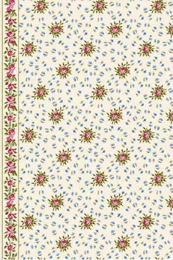 MAISON SAJOU ~ 7 Face Cloths ~ Marie Antoinette At Trianon, Made in France