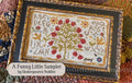 SHAKESPEARE'S PEDDLER "A Funny Little Sampler" Counted Cross Stitch Chart, Nashville Needlework Market 2026, Pattern Only