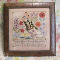 THE BLUE FLOWER "Heart's Garden"  Counted Cross Stitch Pattern  2026 Nashville Needlework Market, Pattern Only*