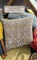 SHAKESPEARE'S PEDDLER "Autumn Sampler Fragment" Counted Cross Stitch Chart, Nashville Needlework Market 2026, Pattern Only