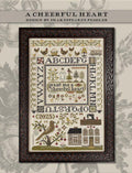 SHAKESPEARE'S PEDDLER "A Cheerful Heart" Counted Cross Stitch Pattern, Sampler, Nashville Needlework Market 2026, Pattern Only