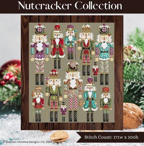 SHANNON CHRISTINE DESIGNS "Nutcracker Collection" Counted Cross Stitch Pattern, Chart, Christmas, Pattern Only