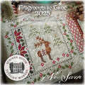 SUMMER HOUSE STITCHE Workes "Fragments in Time 2025 Christmas Edition No. Seven"  Cross Stitch Pattern  Chart, Pattern Only