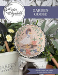 Erin Elizabeth DESIGNS "Garden Goose" Counted Cross Stitch Pattern by Erin Elizabeth, Chart, Pattern Only