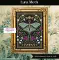 SHANNON CHRISTINE DESIGNS "Luna Moth" Counted Cross Stitch Pattern, Chart, Pattern Only