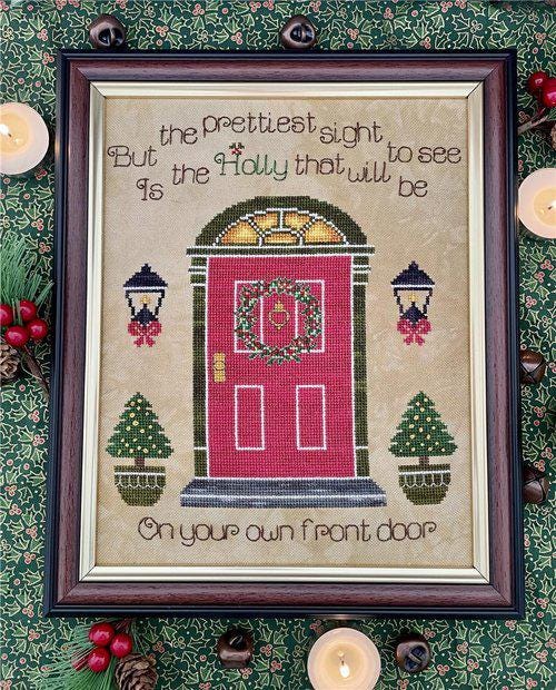 FLOSSABILITIES "The Prettiest Sight To See"  Counted Cross Stitch Pattern  Chart, Christmas, Pattern Only
