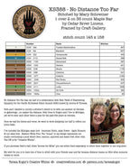 TERESA KOGUT Creative Whims "No Distance Too Far"  Counted Cross Stitch Pattern  Nashville Needlework Market 2026, Pattern Only