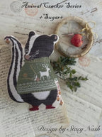 STACY NASH DESIGNS "Animal Crackers Series - Sugar" Counted Cross Stitch Pattern, Chart, Pattern Only