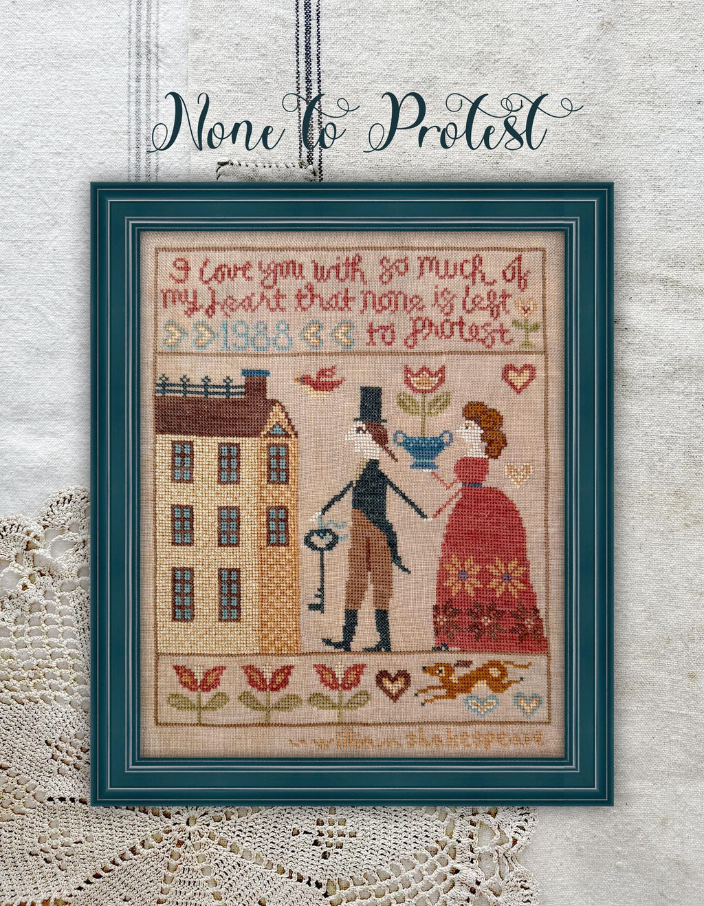 TERESA KOGUT Creative Whims "Hello Love"  Counted Cross Stitch Pattern  7 Designs, Nashville Needlework Market 2026, Pattern Only