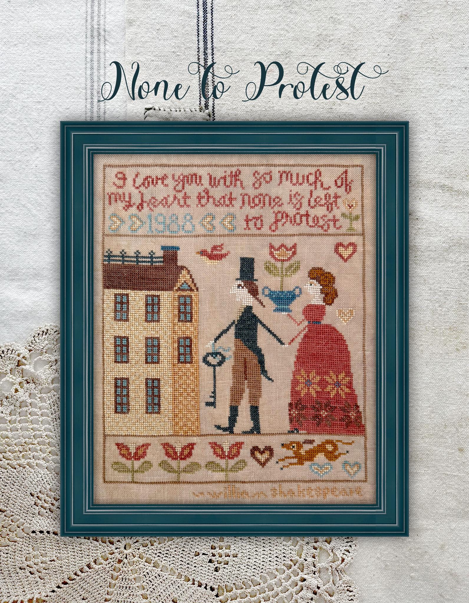 TERESA KOGUT Creative Whims "Hello Love"  Counted Cross Stitch Pattern  7 Designs, Nashville Needlework Market 2026, Pattern Only