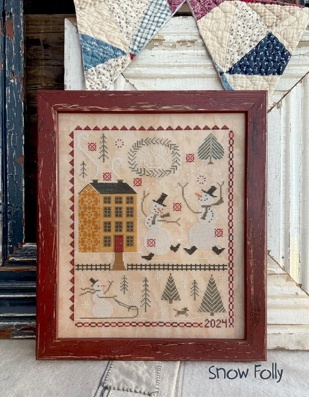 TERESA KOGUT Creative Whims "Hello Winter"  Counted Cross Stitch Pattern  9 Winter Designs, Nashville Market 2026, Christmas, Pattern Only