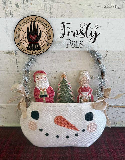 TERESA KOGUT Creative Whims "Frosty Pals"  Counted Cross Stitch Pattern  Christmas, Santa, Nashville Market 2026, Christmas, Pattern Only