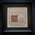 PLUM STREET SAMPLERS "Upon My Heart"  Counted Cross Stitch Pattern  Sampler, Liberty, American, Paper Pattern