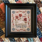 PLUM STREET SAMPLERS "Happy Day"  Counted Cross Stitch Pattern  Sampler, Americana, Nashville Market Release 2026, Pattern Only