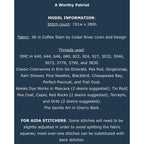 PLUM STREET SAMPLERS "A Worthy Patriot"  Counted Cross Stitch Pattern  Sampler, Americana, Nashville Market Release 2026, Pattern Only