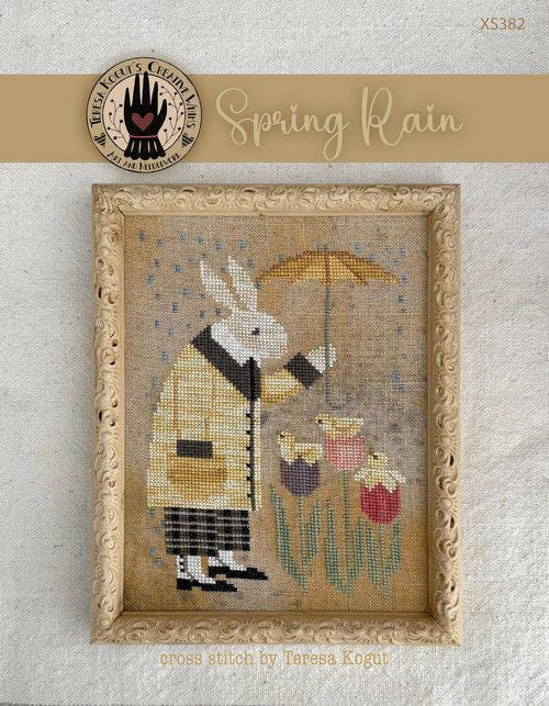 TERESA KOGUT Creative Whims "Spring Rain"  Counted Cross Stitch Pattern  Nashville Needlework Market 2026, Pattern Only