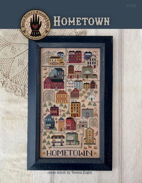 TERESA KOGUT Creative Whims "Hometown"  Counted Cross Stitch Pattern  Nashville Needlework Market 2026, Pattern Only