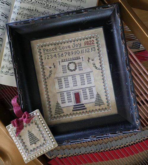 SAMPLERS NOT FORGOTTEN "Home For Christmas 1822" Counted Cross Stitch Pattern, Chart, Nashville Needlework Market 2026, Pattern Only