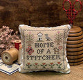 The SCARLETT HOUSE "Home Of A Stitcher"  Counted Cross Stitch Pattern  Sampler, Pattern Only