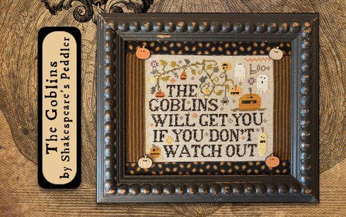 SHAKESPEARE'S PEDDLER "The Goblins" Counted Cross Stitch Chart, Nashville Needlework Market 2026, Pattern Only