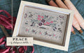 SHAKESPEARE'S PEDDLER "Peace" Counted Cross Stitch Chart, Nashville Needlework Market 2026, Pattern Only
