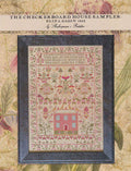 SHAKESPEARE'S PEDDLER "The Checkerboard House Sampler ~ Eliza Gagin 1842" Counted Cross Stitch Pattern, Chart, Sampler, Pattern Only