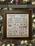 SHAKESPEARE'S PEDDLER "Peace on Earth" Counted Cross Stitch Pattern, Sampler, Nashville Needlework Market 2026, Pattern Only