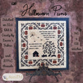 AuryTM "Fall - Halloween Puns" Counted Cross Stitch Pattern, Humorous Verses, Nashville Needlework Market 2026, Pattern Only