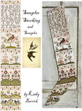 KATHY BARRICK "Sampler Stocking & Sampler" Counted Cross Stitch Pattern, Pattern Only