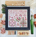 KATHY BARRICK "Quaker Hearts" Counted Cross Stitch Pattern, Pattern Only