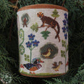 THE BLUE FLOWER "Trunk Town Spring"  Counted Cross Stitch Pattern  Jeannine McGowan, 2026 Nashville Market, Pattern Only