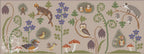 THE BLUE FLOWER "Trunk Town Spring"  Counted Cross Stitch Pattern  Jeannine McGowan, 2026 Nashville Market, Pattern Only