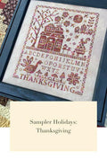 BLUEBERRY RIDGE DESIGNS "Sampler Holidays: Thanksgiving" Counted Cross Stitch Pattern, Nashville Needlework Market 2026, Pattern Only*