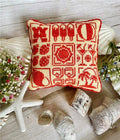 FLOSSABILITIES "Summer Pillow"  Counted Cross Stitch Pattern  Chart, Pattern Only