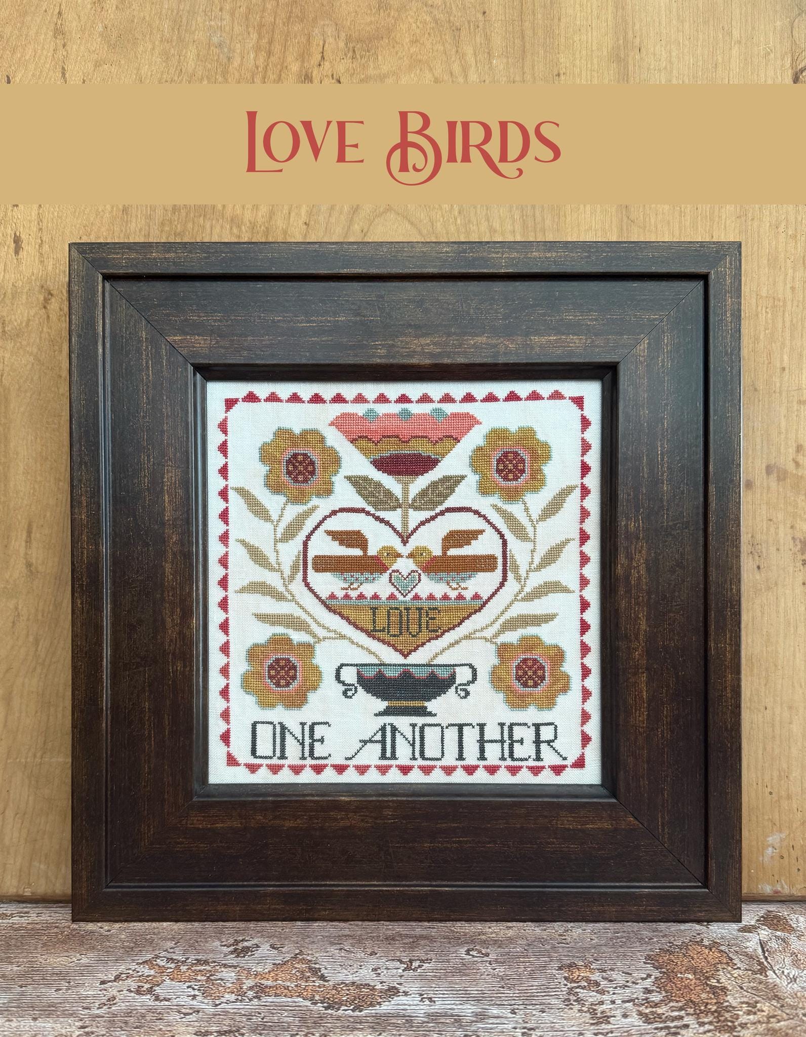 TERESA KOGUT Creative Whims "Hello Love"  Counted Cross Stitch Pattern  7 Designs, Nashville Needlework Market 2026, Pattern Only