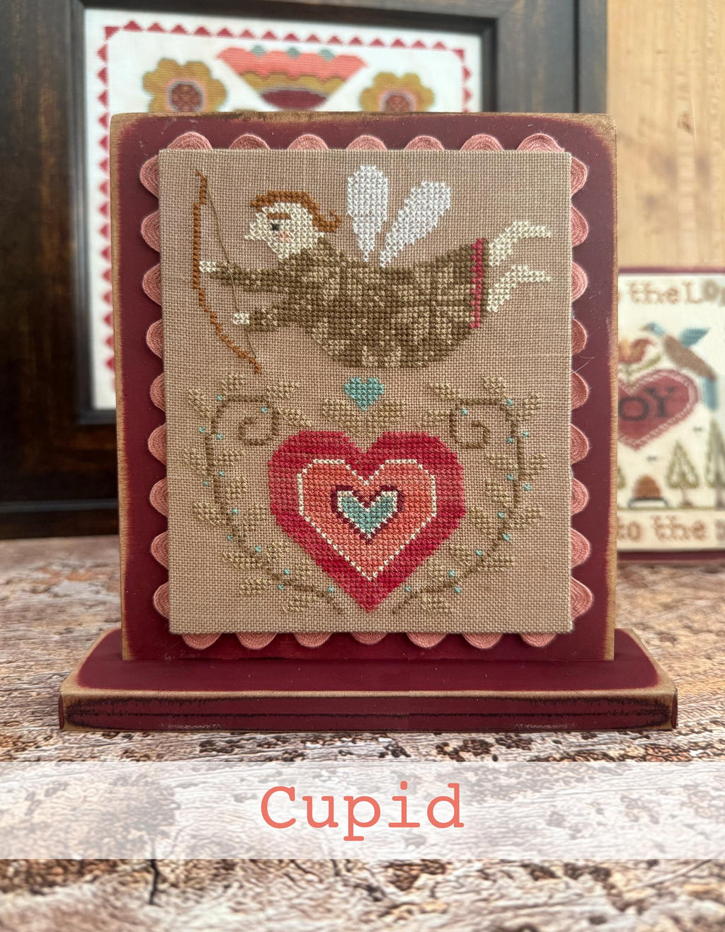 TERESA KOGUT Creative Whims "Hello Love"  Counted Cross Stitch Pattern  7 Designs, Nashville Needlework Market 2026, Pattern Only
