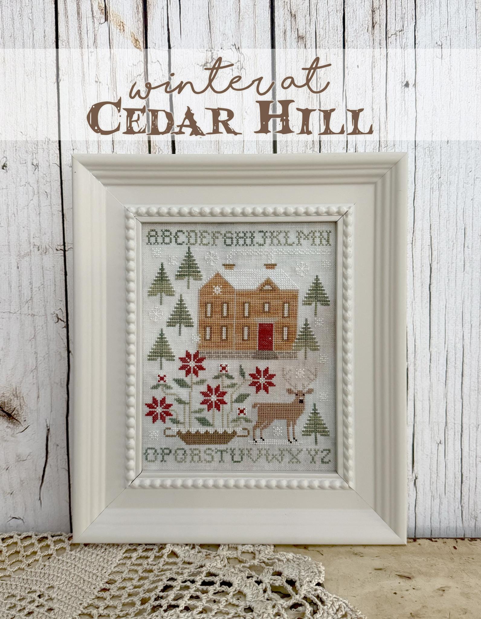 TERESA KOGUT Creative Whims "Hello Winter"  Counted Cross Stitch Pattern  9 Winter Designs, Nashville Market 2026, Christmas, Pattern Only