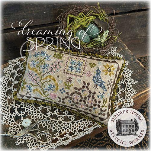 Summer House Stitch Workes "Dreaming of Spring"  Cross Stitch Patterns  Nashville Needlework Market 2026 Pattern Only*