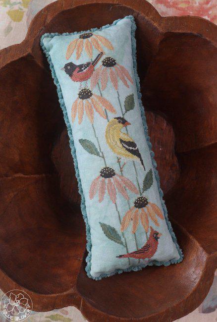 THE BLUE FLOWER "Coneflower Chorus" Counted Cross Stitch Pattern, Chart, Nashville Needlework Market 2026, Pattern Only*