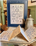 NEEDLEWORK PRESS "A Signature Sampler" Counted Cross Stitch Pattern, Sampler, NeedleWorkPress, Nashville Market 2026, Pattern Only